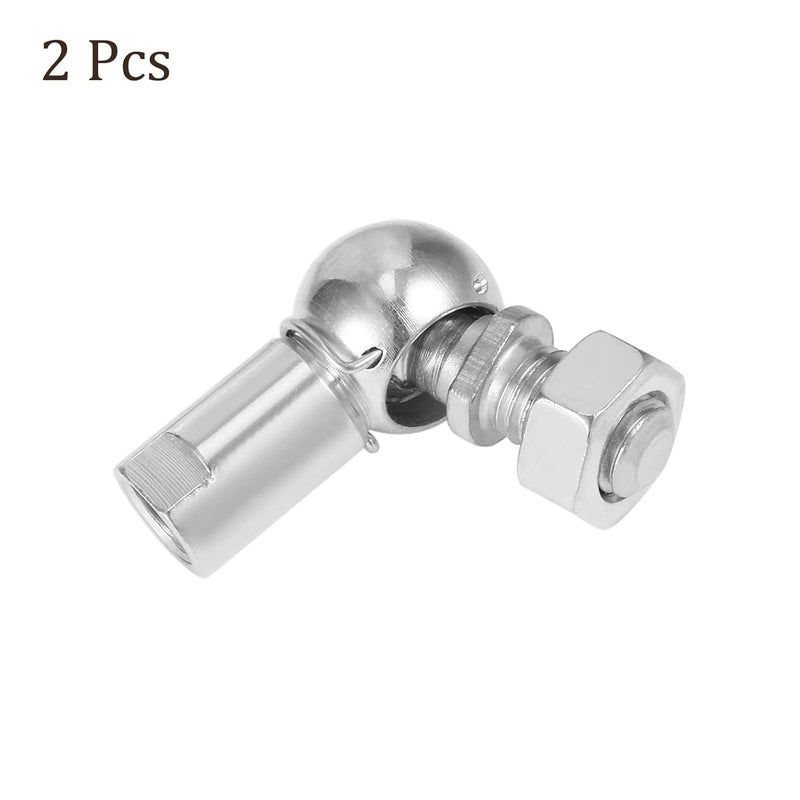Kozelo 2pcs CS10 Angle Ball Joint - [M6x1.0 Right Female Thread, M6x1.0 Right Male Thread] Gas Spring Elbow Joint Fitting for Automotive, Hinged Door, Cupboard - Image 5